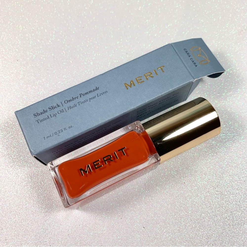Merit Lip Oil Cara Cara BNIB